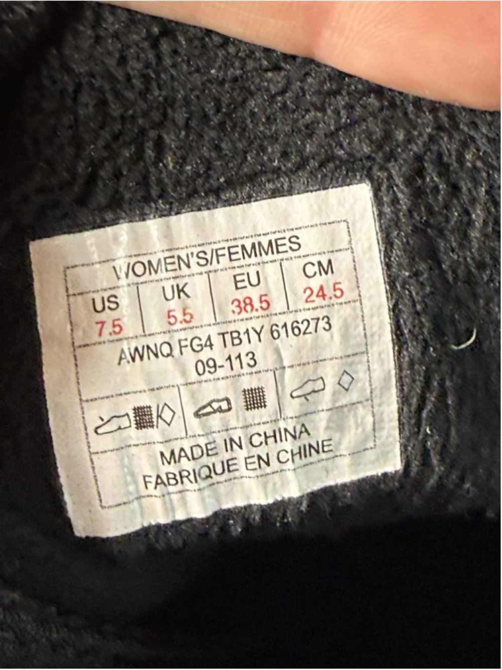 The North Face Svetlana Primaloft Insulated Quilted Winter Boots Black Sz 7.5 M